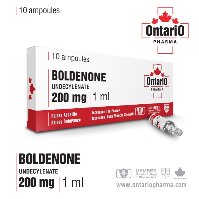 Boldenone - 200mg 10x200mg