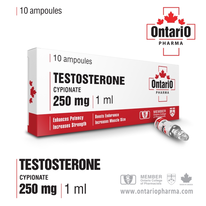 Testosterone Cypionate -250mg 10x250mg
